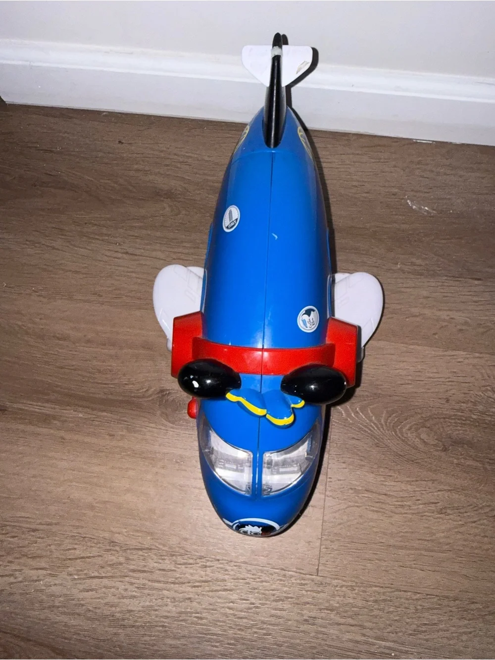 Ryan World World Tour Blue Play Airplane with Red Propellers